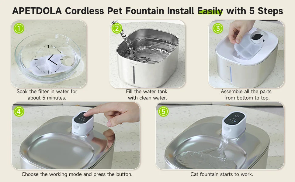 Pawtrove™ Cat Water Fountain