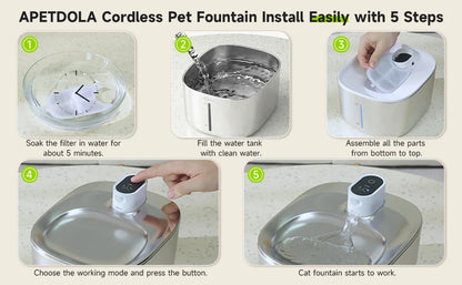 Pawtrove™ Cat Water Fountain