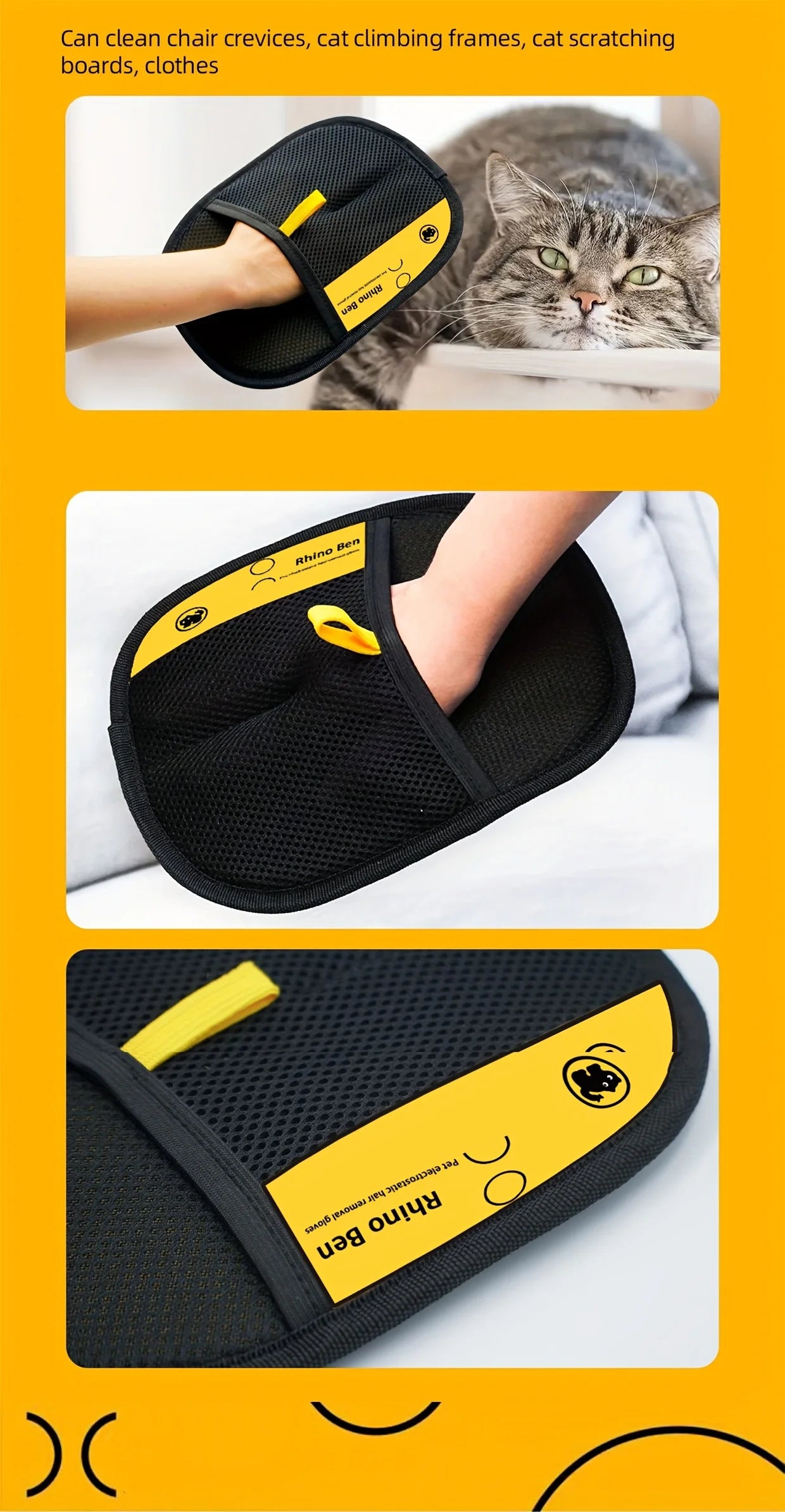 Pet Grooming Gloves